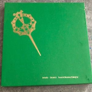 White handkerchief, Irish linen handkerchief